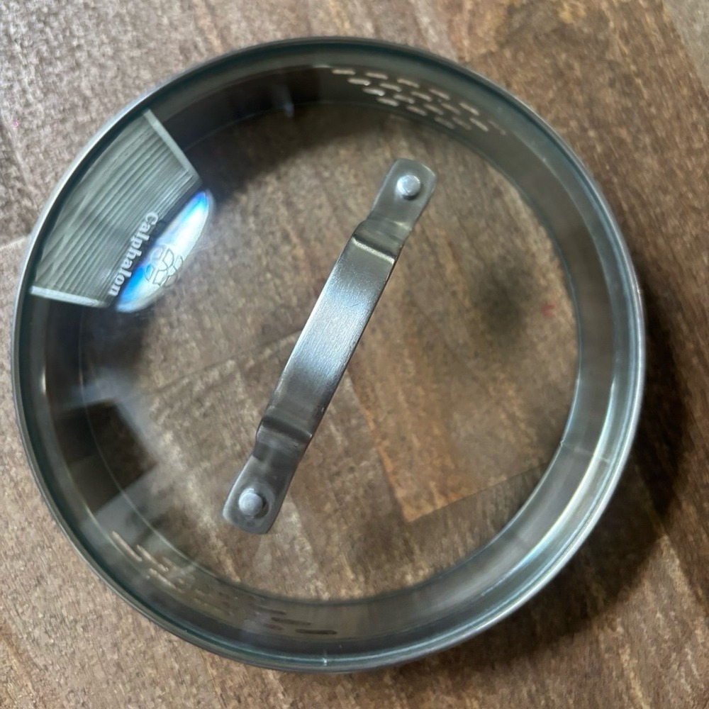 Calphalon Glass Replacement Lid 7" Outside, 6.5" Inner Rim - 1082920